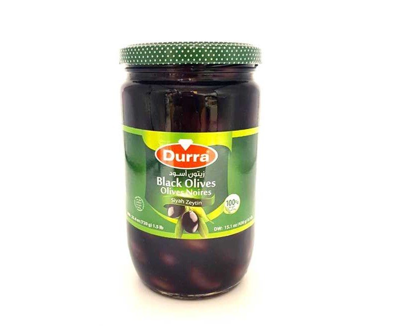 Durra Black olive 720g